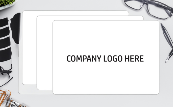 set of 3 custom metal cards